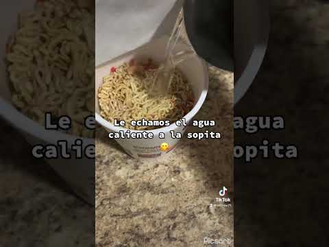 Que no se les queme el agua!! 🤣 Tutorial de cómo preparar una sopa maruchan 🍜
