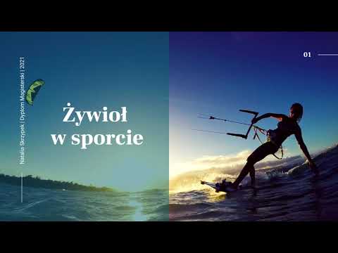 "Żywioł w sporcie" - Dyplom Magisterski