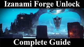 Izanami Forge Unlock Complete Guide Destiny 2 Black Armory