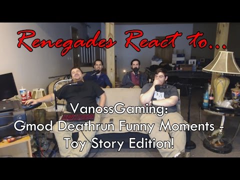 Renegades React to... VanossGaming: Gmod Deathrun Funny Moments - Toy Story Edition