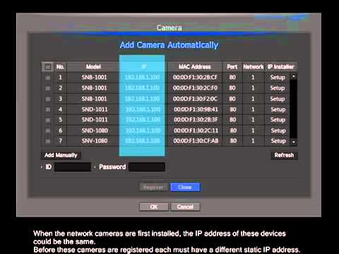 Samsung Techwin America : NVR Tutorial Chapter 3 "IP Addressing" (May 26th, 2012)
