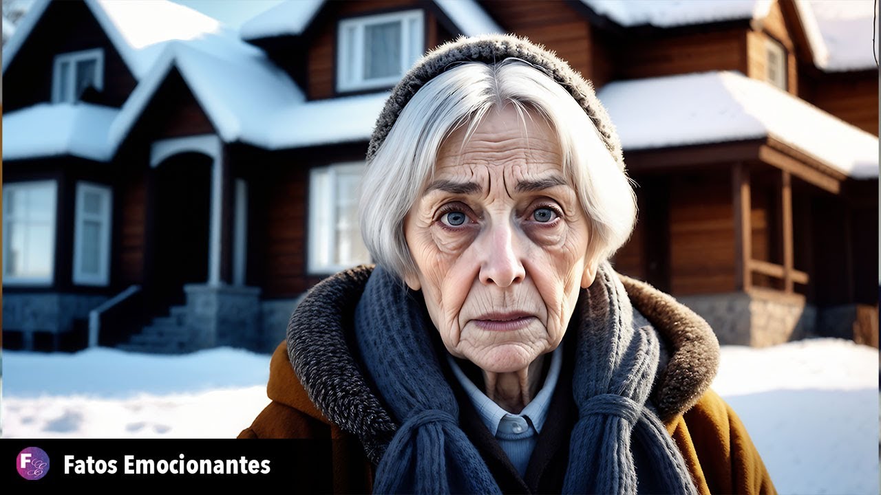 VIZINHO RICO JOGOU NEVE NA PORTA DE UMA IDOSA E APENAS RIU. NO DIA SEGUINTE, ELE TEVE UMA SURPRESA!
