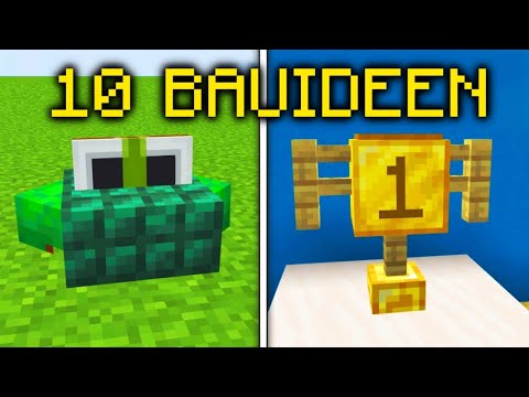 10 einfache BAUIDEEN in MINECRAFT 1.19