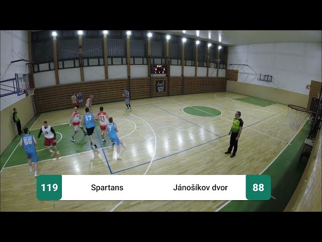 Spartans - Jánošíkov dvor 119:88 (21. 11. 2025)