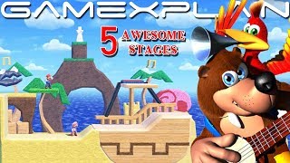 5 Awesome Gaming Stages in Smash Ultimate's Stage Builder (Banjo, Sonic 2, Ace Attorney, & More!)