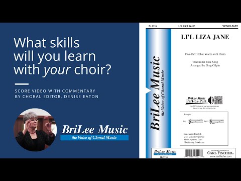 Li'l Liza Jane (BL1116) arr. Greg Gilpin