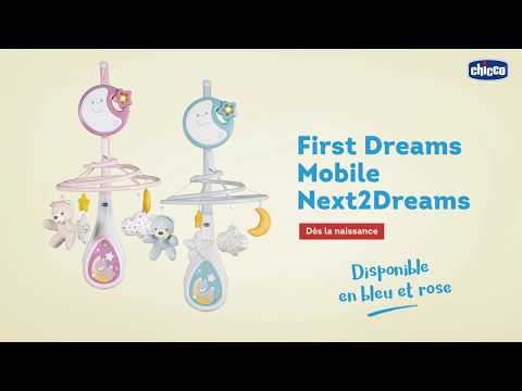 Chicco - Mobile pour lit de bébé avec mélodie 3in1 NEXT2DREAMS