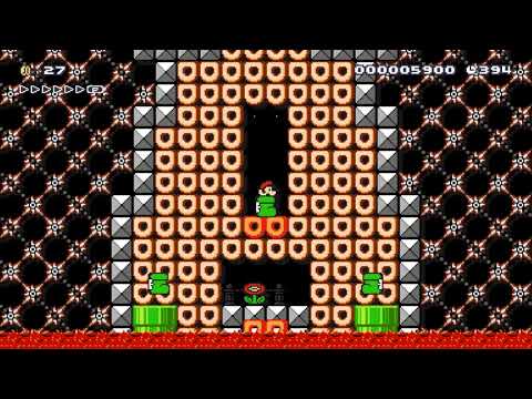 Baren Boot Desert [12ic] ⚡️ by Tyler ⚡️ SUPER MARIO MAKER Raw GAMEPLAY