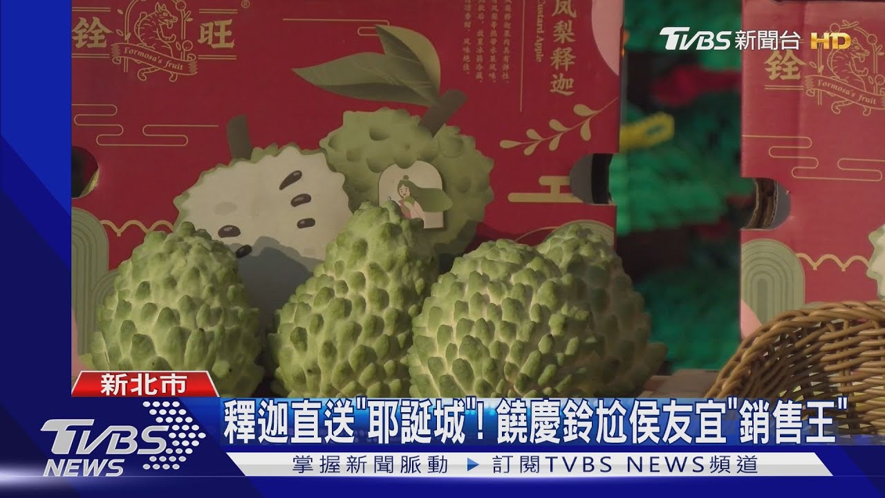 釋迦直送「耶誕城」！饒慶鈴尬侯友宜「銷售王」　