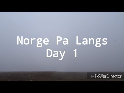 Thru hiking Norway on Norge Pa Langs - Day 1