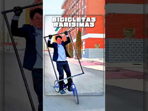 ¡Las bicicletas más extrañas y futuristas ! 🚲🤯🛸🛠️✨#Bicicletas #Inventos #Curiosidades #Transporte