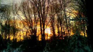 preview picture of video 'Backyard Timelapse Winter Solstice Sunset'