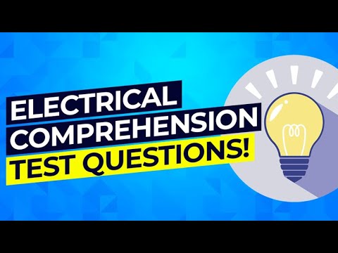 ELECTRICAL COMPREHENSION TEST Questions & Answers! (Electrical Test PRACTICE Questions!)