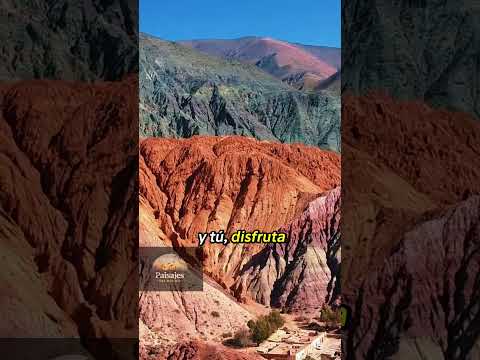 El Cerro de los Siete Colores en Purmamarca, Jujuy 🇦🇷 #Paisajes #Argentina #Naturaleza #Purmamarca