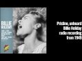 Billie Holiday - You Ain't Gonna Bother Me No More (Amoeba.com Vinyl Vaults sample)