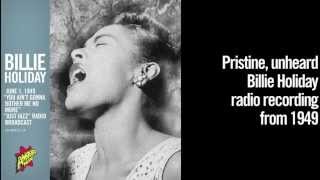 Billie Holiday - You Ain't Gonna Bother Me No More (Amoeba.com Vinyl Vaults sample)