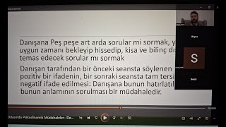Klinik Psikolog Haşim Durar - Terapi Odasında Psikodinamik Müdahaleler