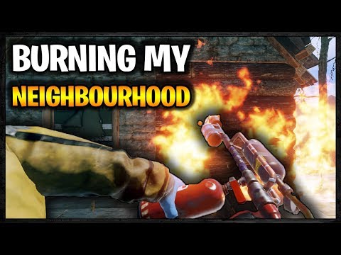 FLAMETHROWER RAIDING my whole Neighbourhood | Rust Raid Diary S5E3