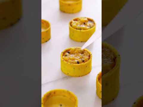 Mango - Passion fruit cakes 😍