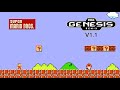 Super Mario Bros Overworld Sega Genesis Remix Sonic 1 Version V1 1