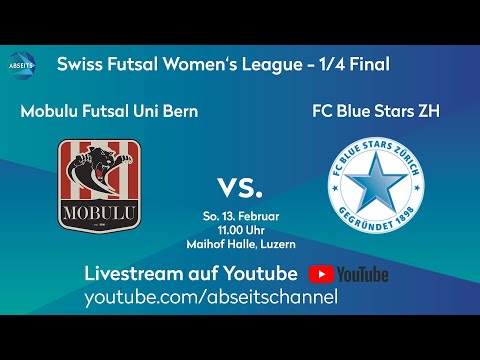 Mobulu Futsal Uni Bern vs. FC Blue Stars ZH | Swiss Futsal Women's League | 1/4-Final | 13.02.2022