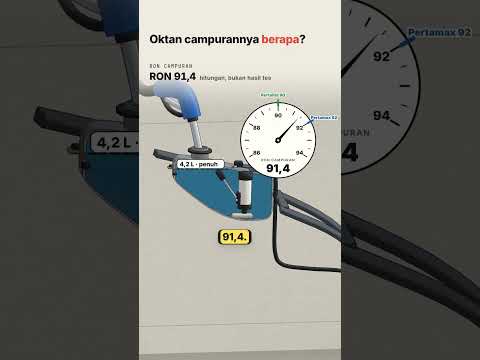 Sisa Pertalite di tangki terus diisi Pertamax, bensin dicampur gitu aman nggak sih?
