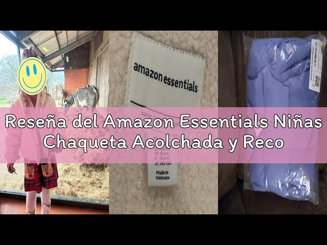 Vídeo relacionado con Amazon Essentials Chaqueta Gruesa y Acolchada con Capucha Niño, Azul Marino Rojo Bloque de Color, 6-7 años