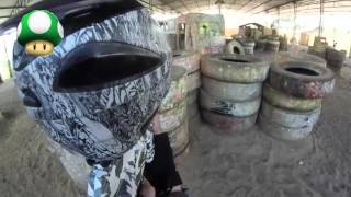 Jogo no campo Bomb Squad Paintball em 09/04/2016