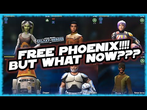 You Just Got a FREE PHOENIX TEAM in SWGOH!!!  But What About Mods & Strategy & Gameplay???