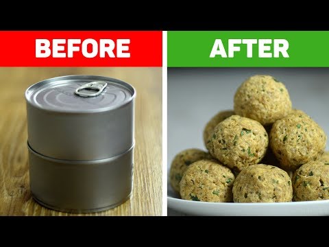 Easy Baked Tuna Meatballs