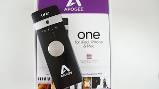 Video thumbnail for Apogee One REVIEW - How to get good quality Audio by Karl Conrad