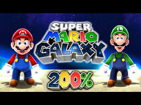 Super Mario Galaxy (Switch 2) - Full Game 200% Walkthrough (Mario + Luigi)