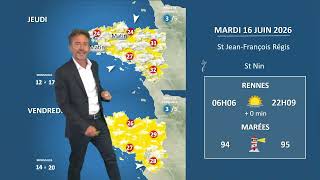 Illustration de l'actualité La météo de votre mardi 16 juin 2026