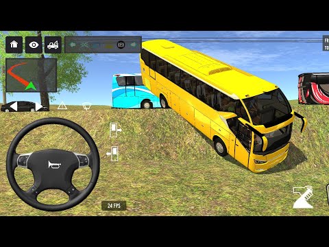 😍Bus Simulator: 3D Bus Games:Bus Simulator ll🔥 new euro coach ll NEW BUS SIMULATOR INDONESIA  #games