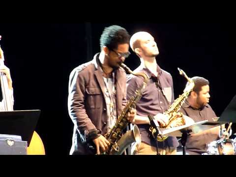 Vijay Iyer Sextet - live @ Jazz Middelheim 2014