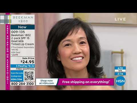 Beekman 1802 2pack Rosey Pink SPF 15 Goat Milk Tinted Li...