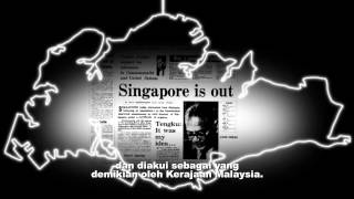 Proclamation Of Singapore (Malay - Suria) Perisytiharan Singapura
