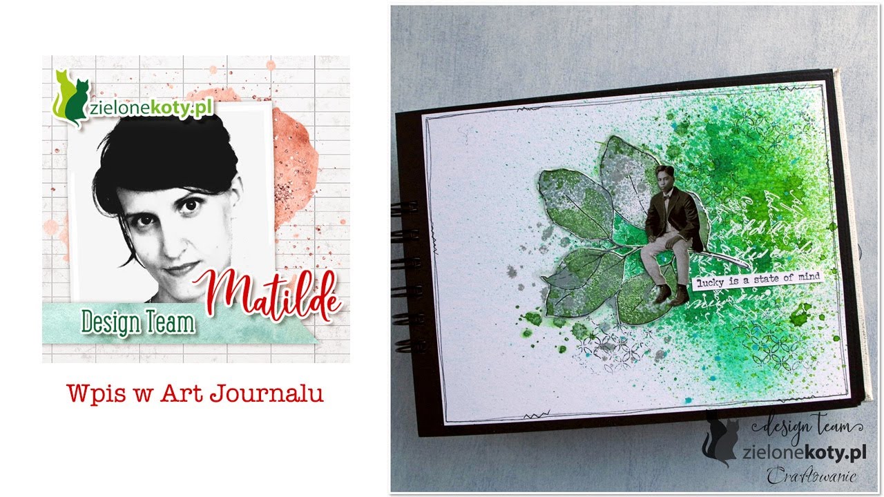 Wpis a Art Journalu + video | Matilde