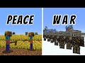 100 Players Simulate War In Minecraft Civilization