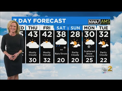 CBS二臺天氣預報(12-10-19下午5點) (CBS 2 Weather Watch (5PM 12-10-19))