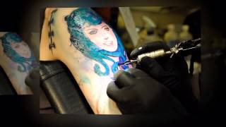 preview picture of video 'BRANTFORD TATTOO SHOPS - BodyIllusions Tattoo, Medusa Armpiece'