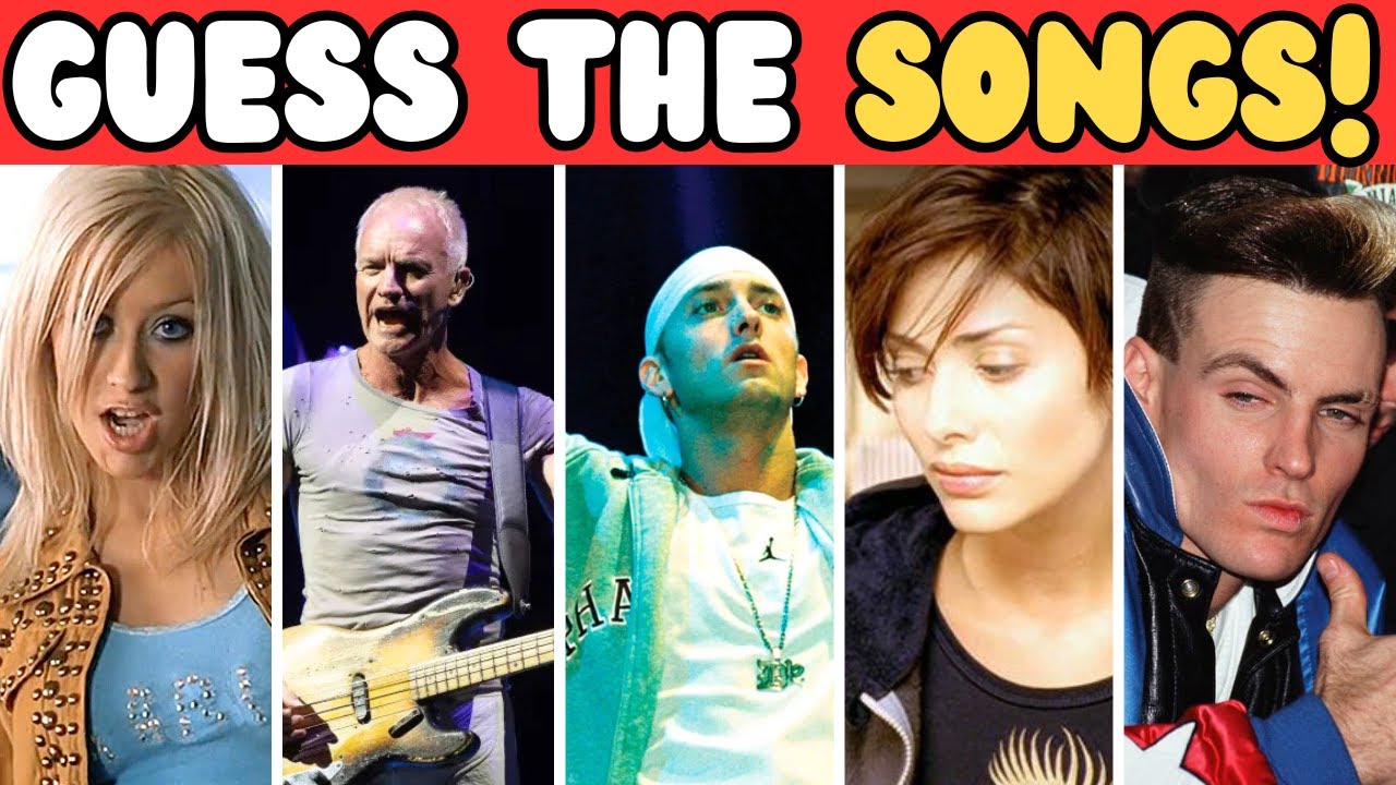 Guess the Song Music Quiz | 50 Songs You SHOULD Know!!