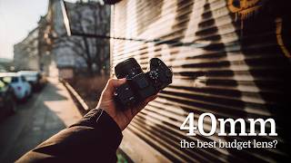 The BEST budget lens of 2026? 40mm F2.5