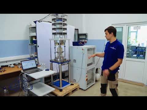 Установка малоамплитудных динамических колебаний "Резонансная колонка"