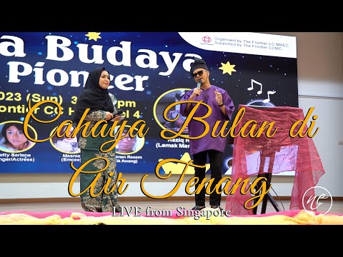 CAHAYA BULAN DI AIR TENANG - Cover by Haziq Rosebi & Puan Masnie. Muzika Budaya 2023 @ Pioneer.