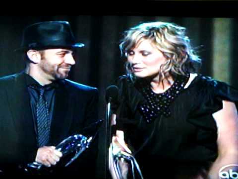 Sugarland winning "Vocal Group"!