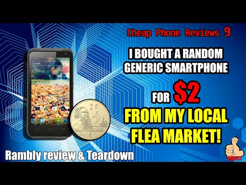 I Bought a Random Generic Smartphone for $2 at my Local Flea Market! Is it any good?