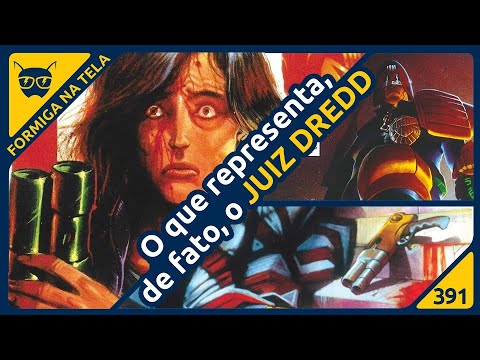 Juiz Dredd em uma de suas melhores HQs | Formiga na Tela 391 - Formiga Elétrica