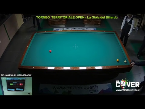 la gioia del biliardo live CIERVO - INFORTUNA ; BELLAMENA - CANNIZZARO
