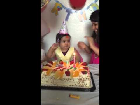 Suhana's 1st happy birthday 13 th April 2015